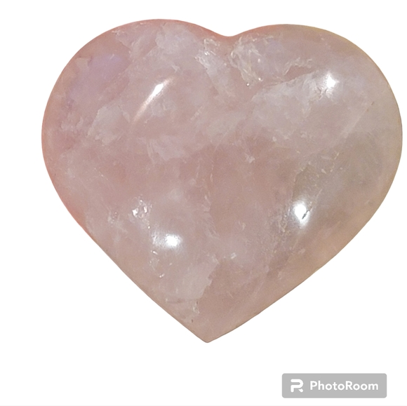 Rose Quartz Heart #2 - Picture 5 of 6
